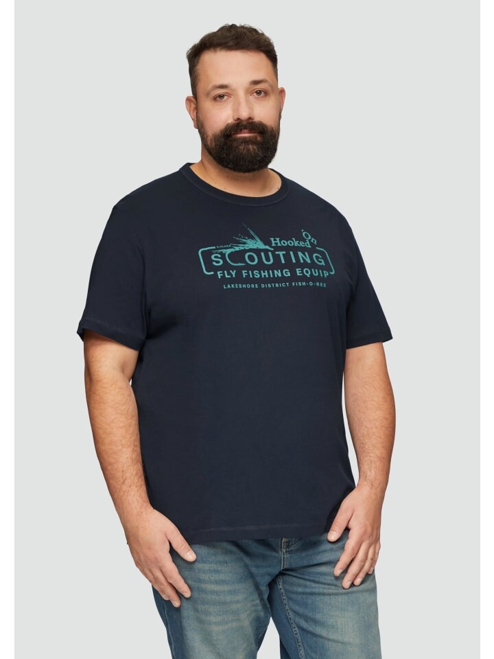 

Футболка s.Oliver T-Shirt kurzarm, синий