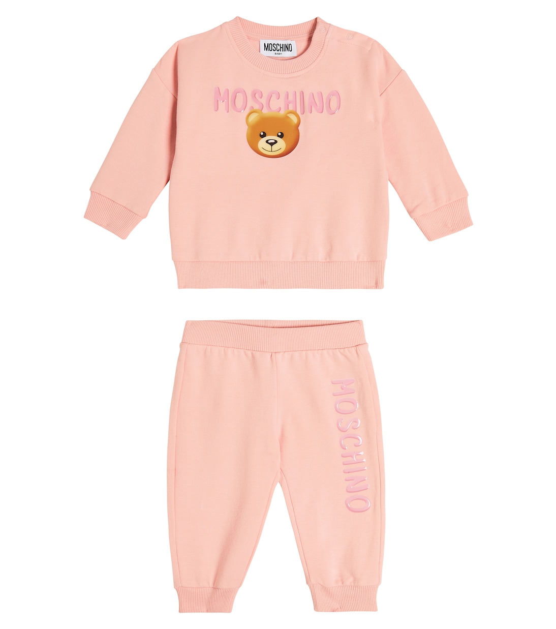 

Комплект из детской толстовки и спортивных штанов Moschino Kids, Sugar Rose