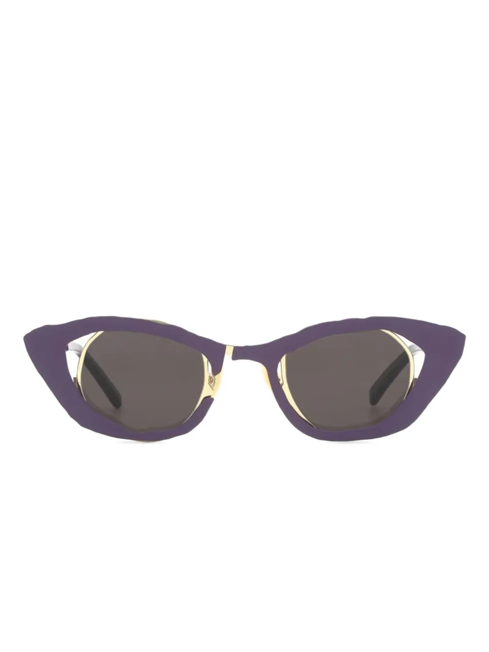 

Солнцезащитные очки в форме "кошачий глаз" Masahiro Maruyama, фиолетовый