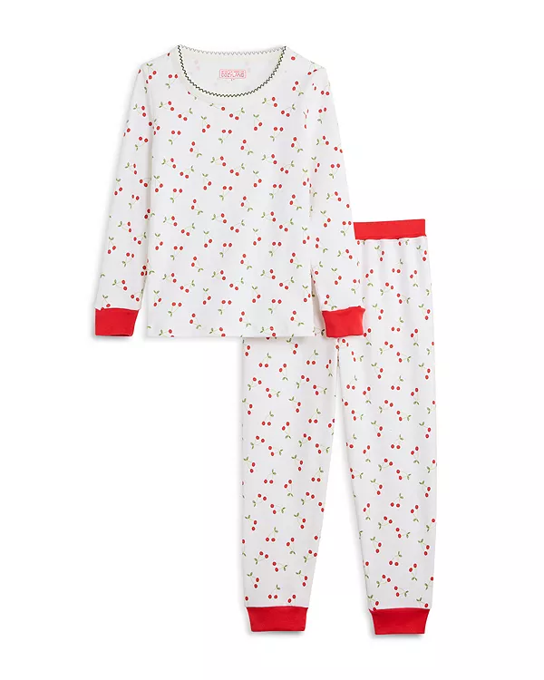 

Пижамный комплект унисекс Riley Cherry - для малышей и детей постарше Cozyland, белый