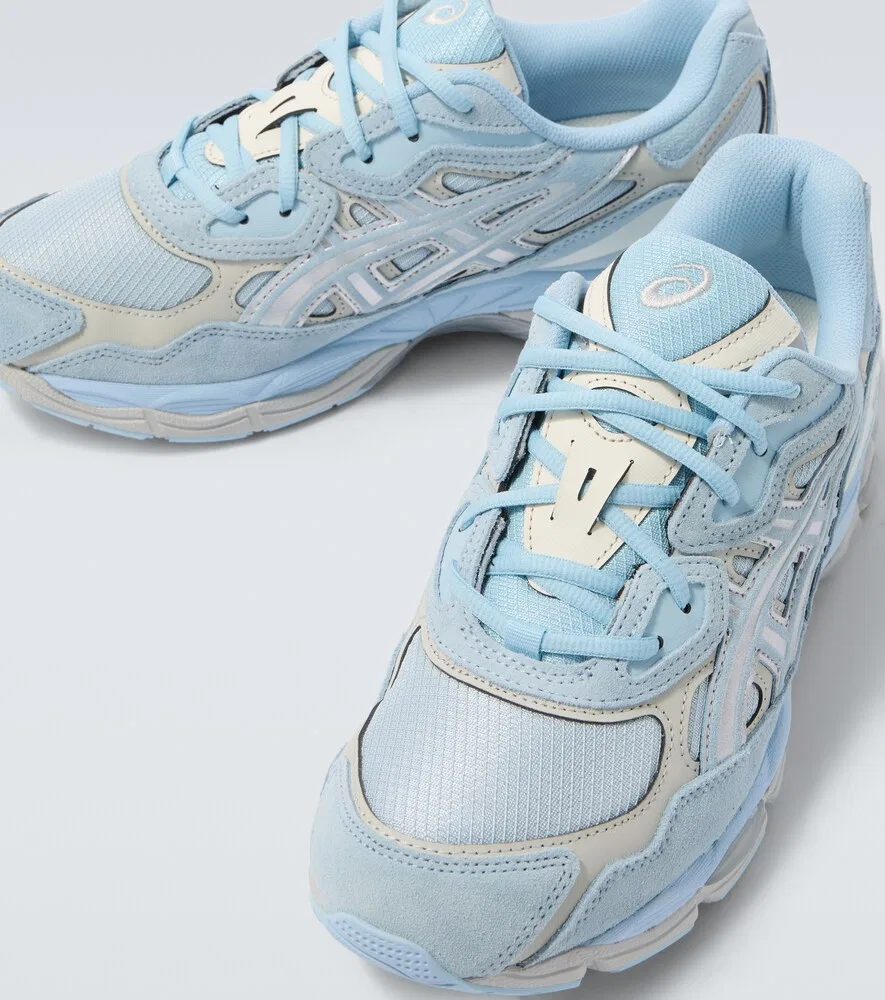 Кроссовки Gel-NYC с замшевой отделкой Asics, синий — фото 3