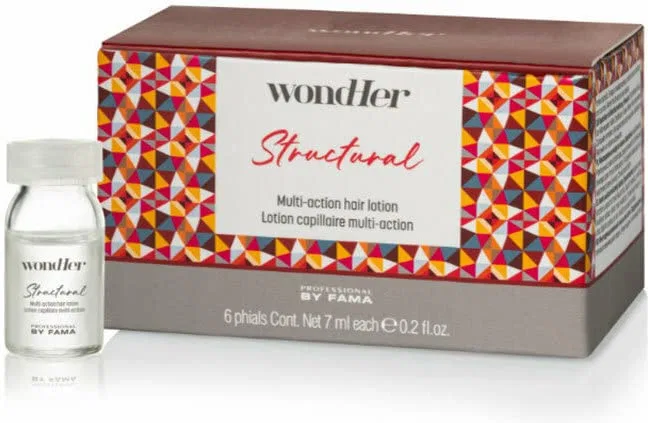 Восстанавливающий лосьон для волос «Wondher Structural Hair Lotion» 24 x 7 мл от Professional By Fama Professional By Fama