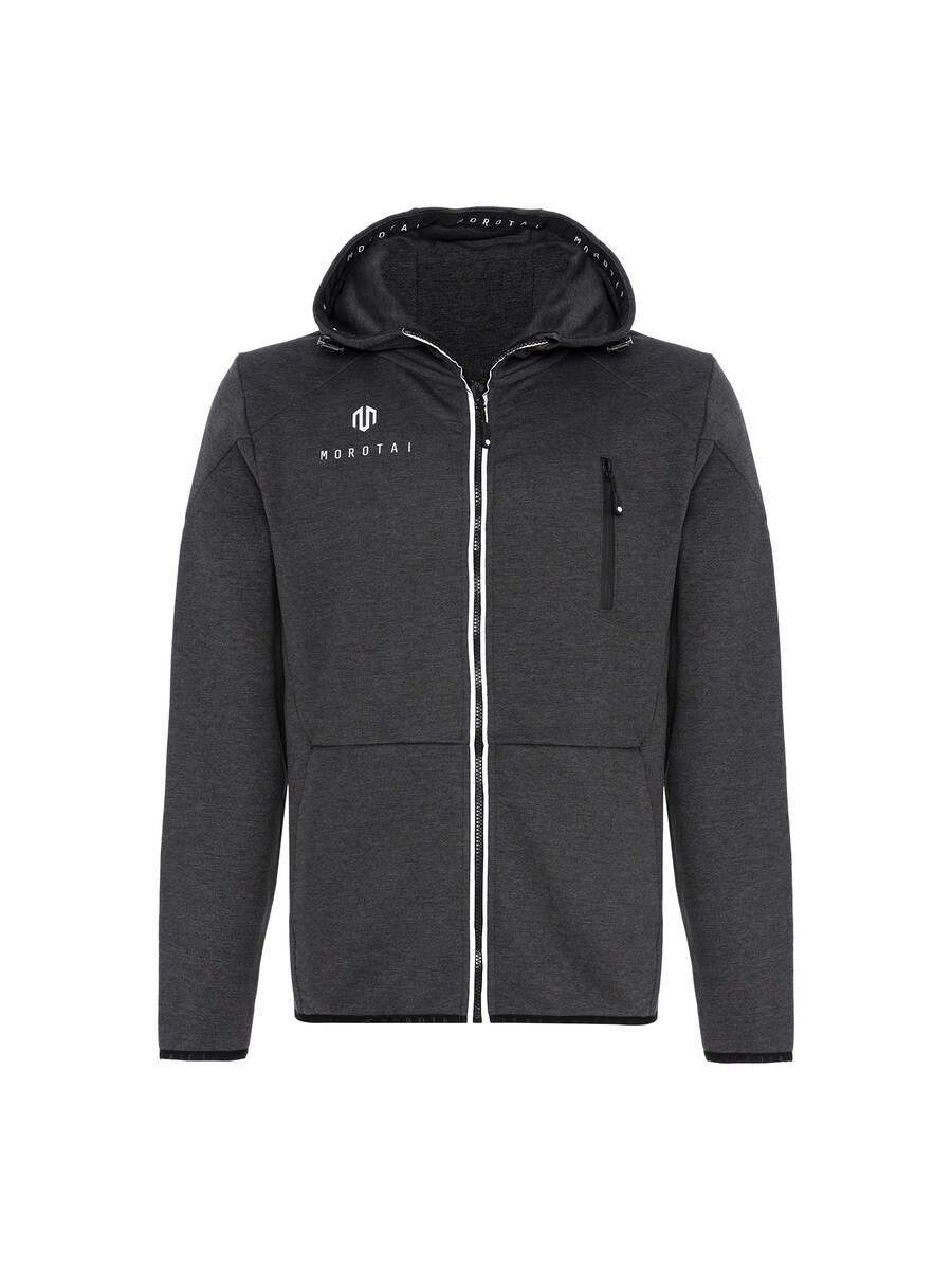 

Спортивная толстовка с капюшоном на молнии MOROTAI NEO, Dark grey