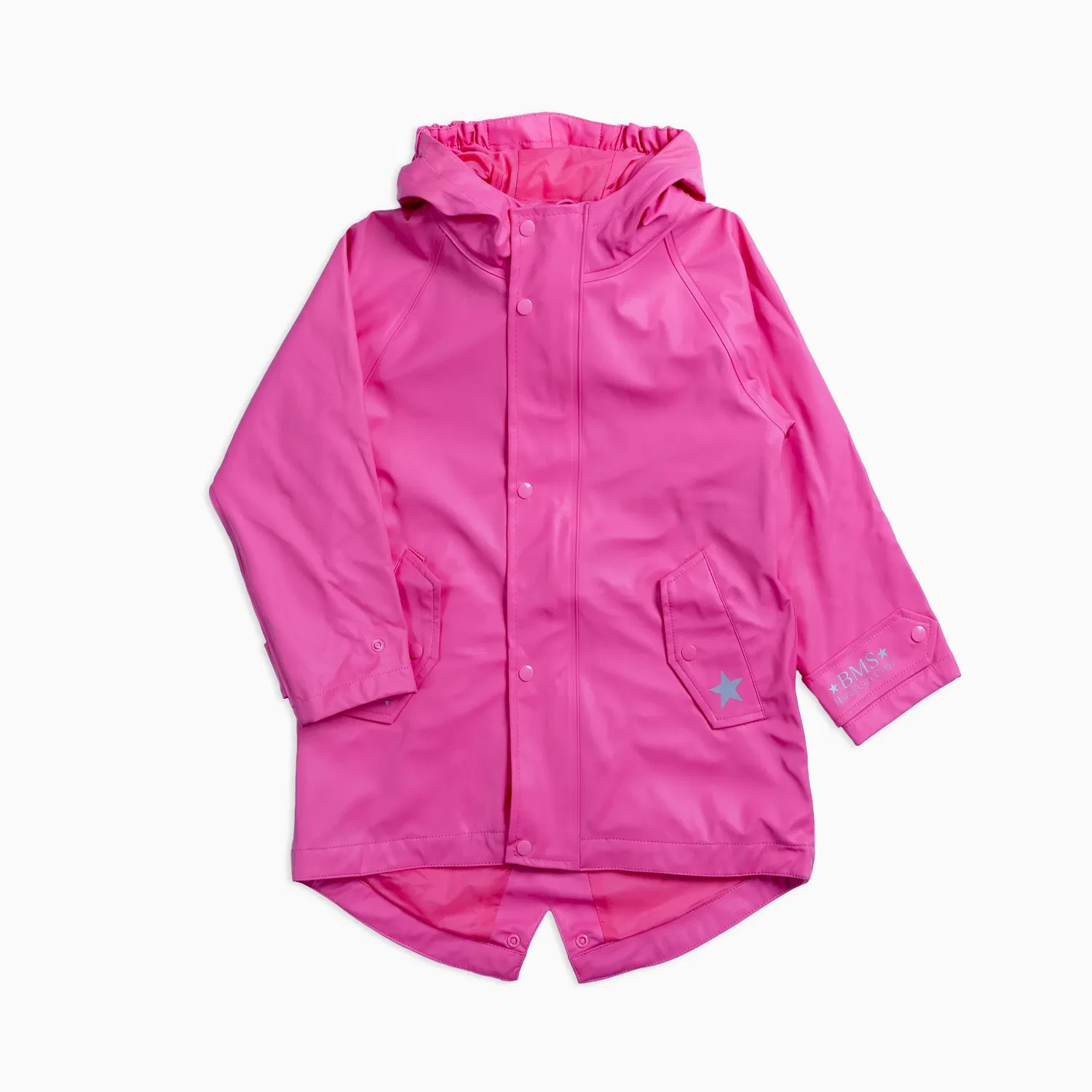 Детский плащ, водонепроницаемый BMS Sailing Wear, розовый — фото 3