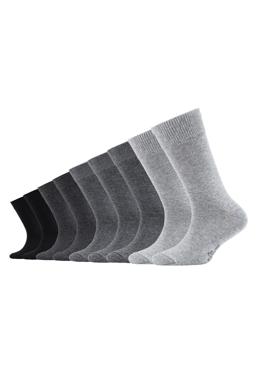 

Носки s.Oliver Socks Torino, серый/темно-серый/черный
