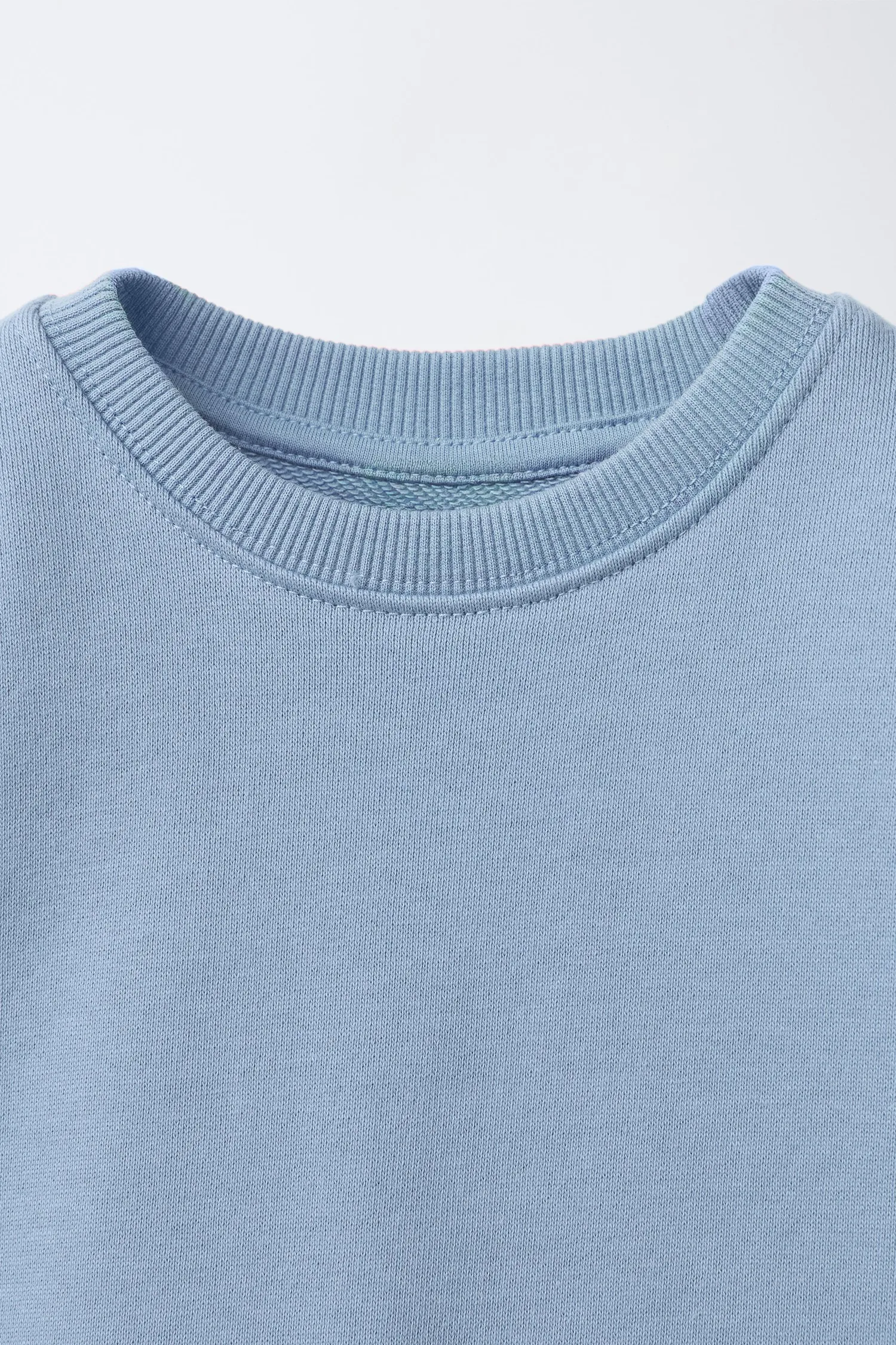 Комплект из спортивной футболки и шорт-бермуд от label Zara, светло-голубой — фото 3