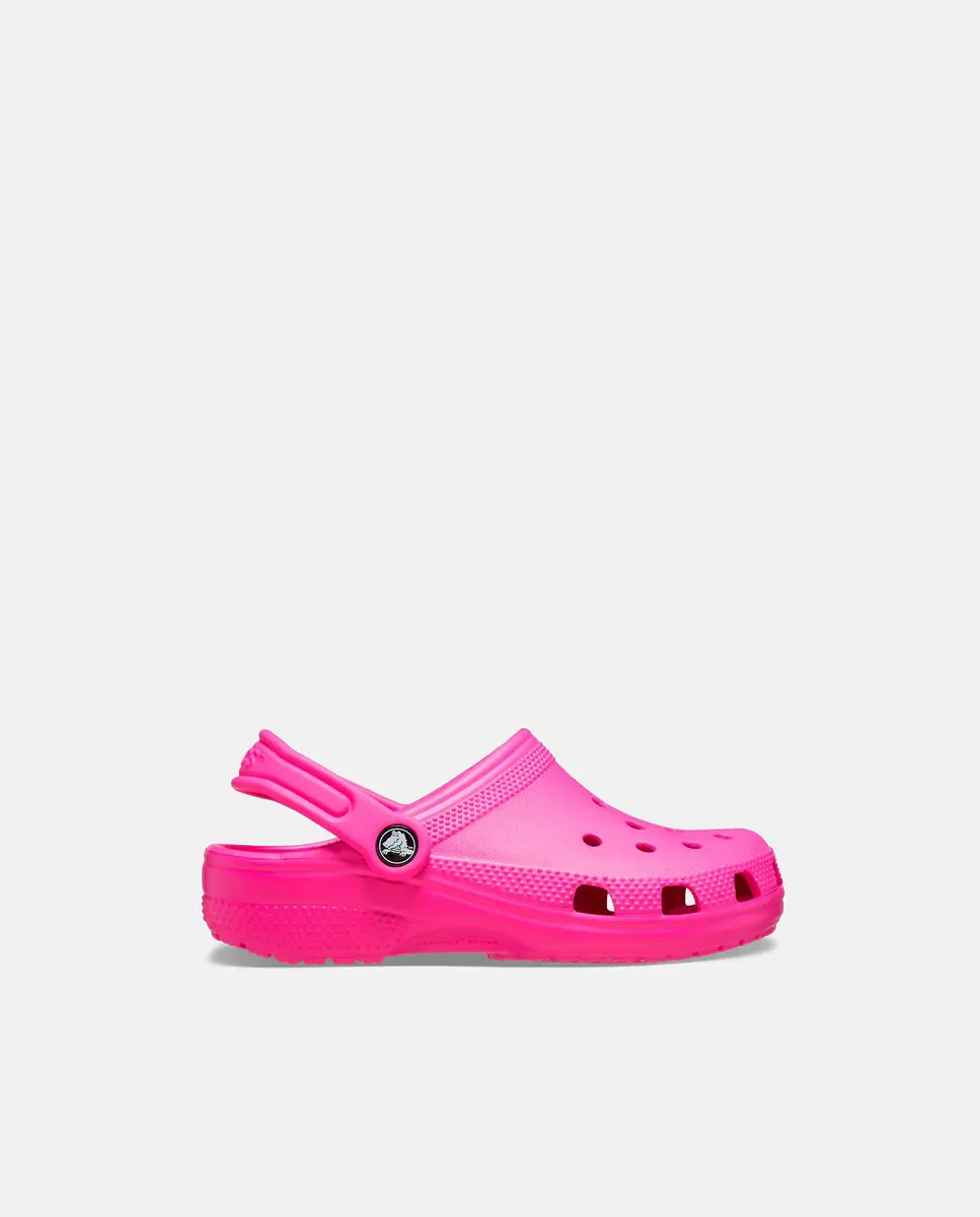 Детские сабо Classic Crocs, фуксия