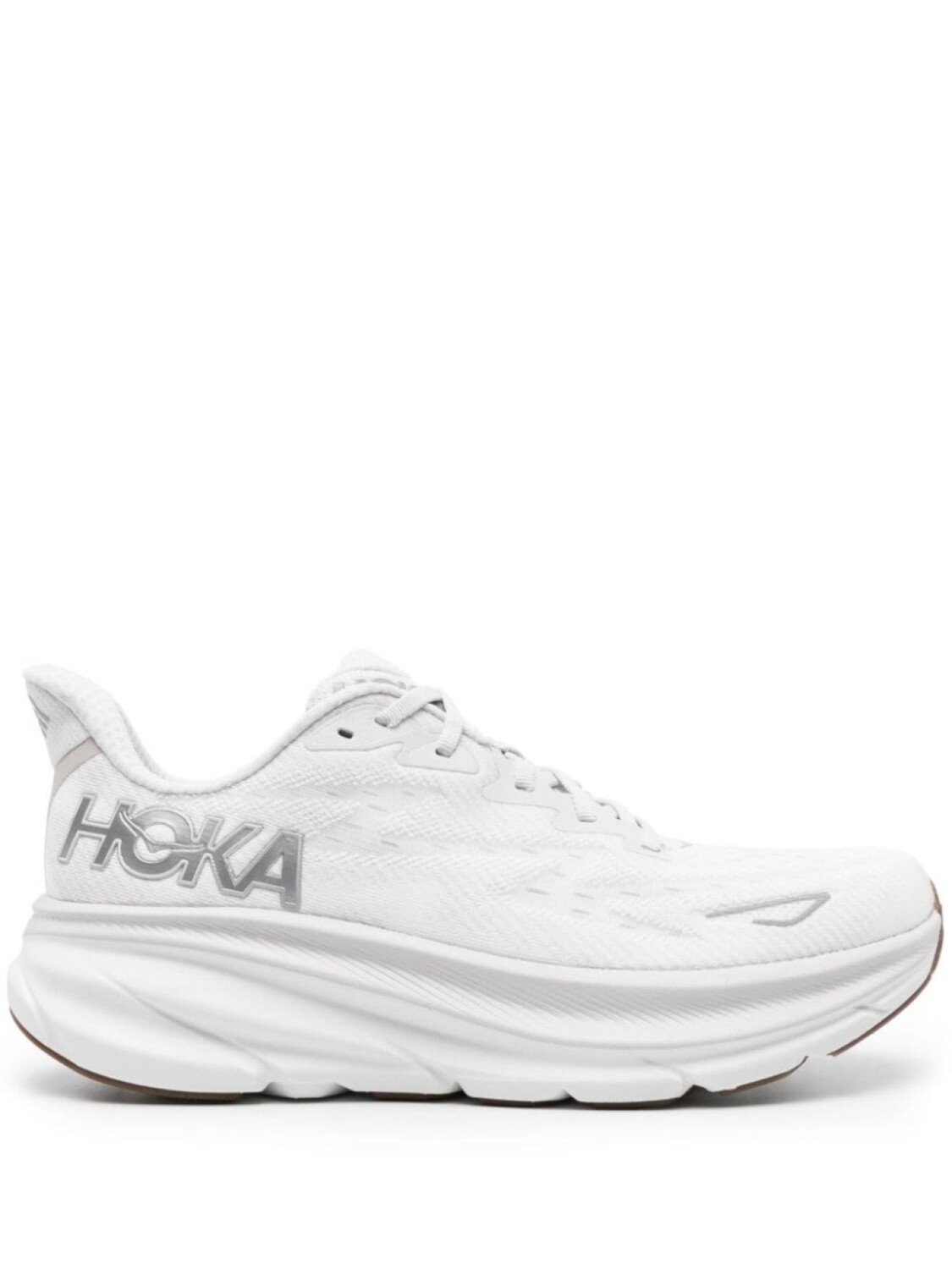 

Кроссовки на шнуровке Clifton 9 HOKA, белый