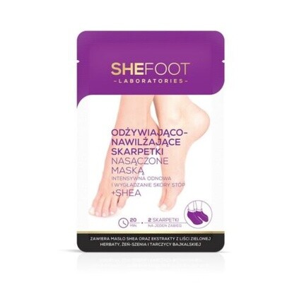 

Носки с питательной и увлажняющей маской Shefoot, Bielenda