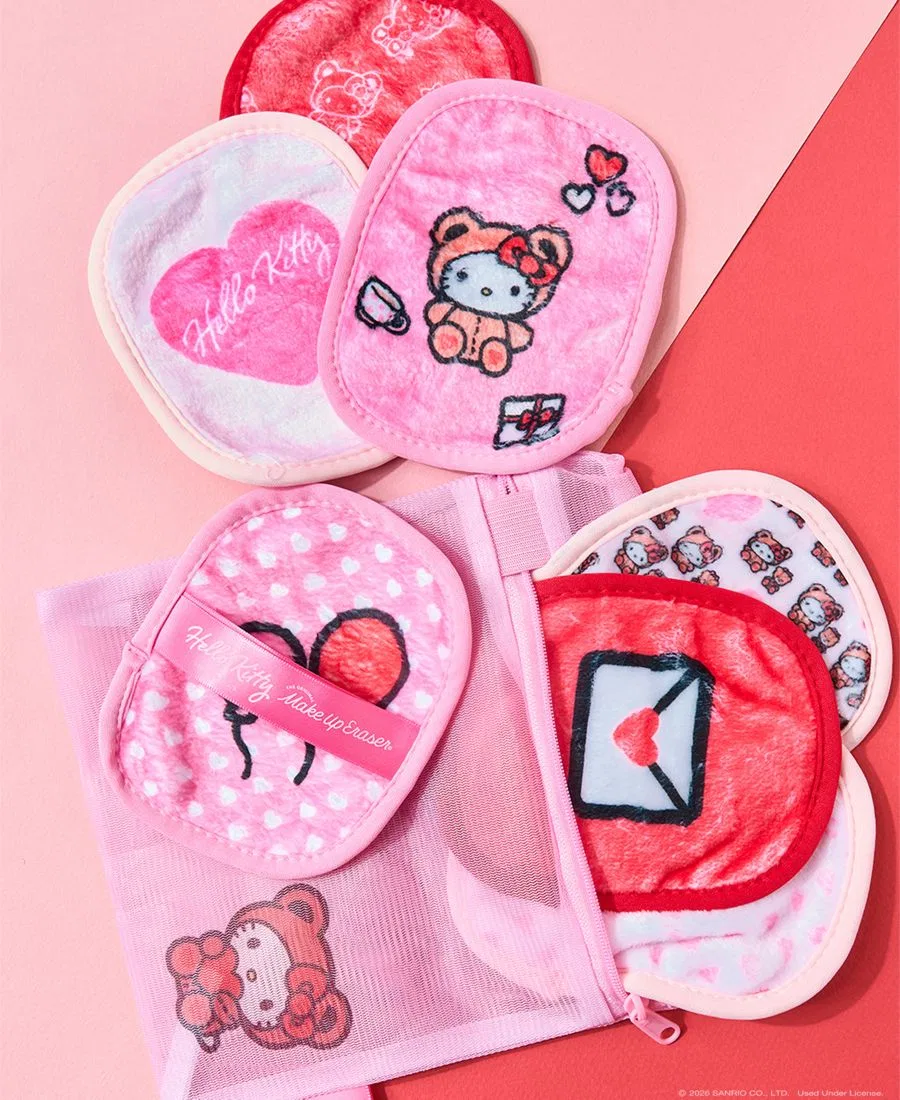 Набор Makeup Eraser — Из 9 многоразовых салфеток для снятия макияжа Hello Kitty Cutie Pie — фото 4