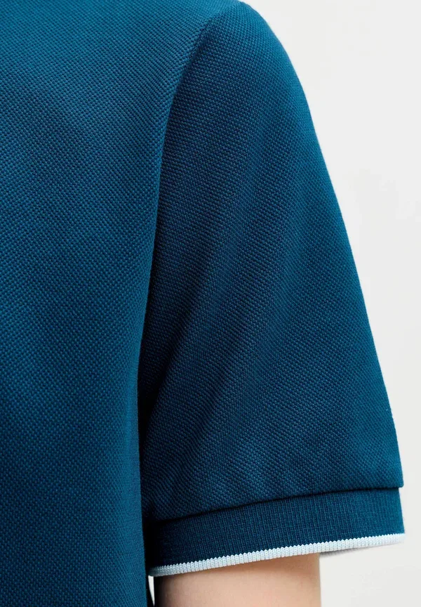 Поло Jack & Jones Junior, цвет имение синий — фото 4
