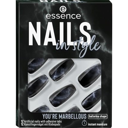 

Стильные ногти Essence Nails Искусственные ногти 17 You're Marbellous