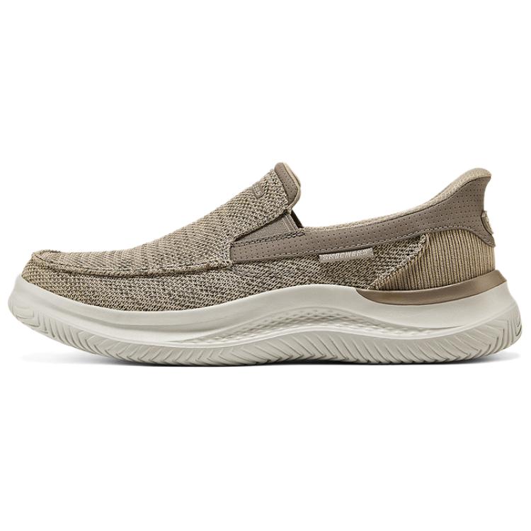 

Повседневные низкие кожаные туфли Casual Shoes мужские Umber Skechers, коричневый