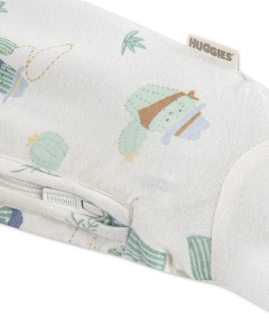Комплект из 2 детских комбинезонов с круглым вырезом для мальчиков Huggies — фото 3