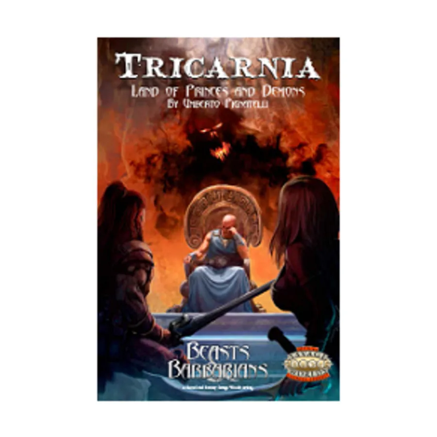 

Tricarnia - Land of Princes & Demons, Beasts & Barbarians (Savage Worlds), мягкая обложка