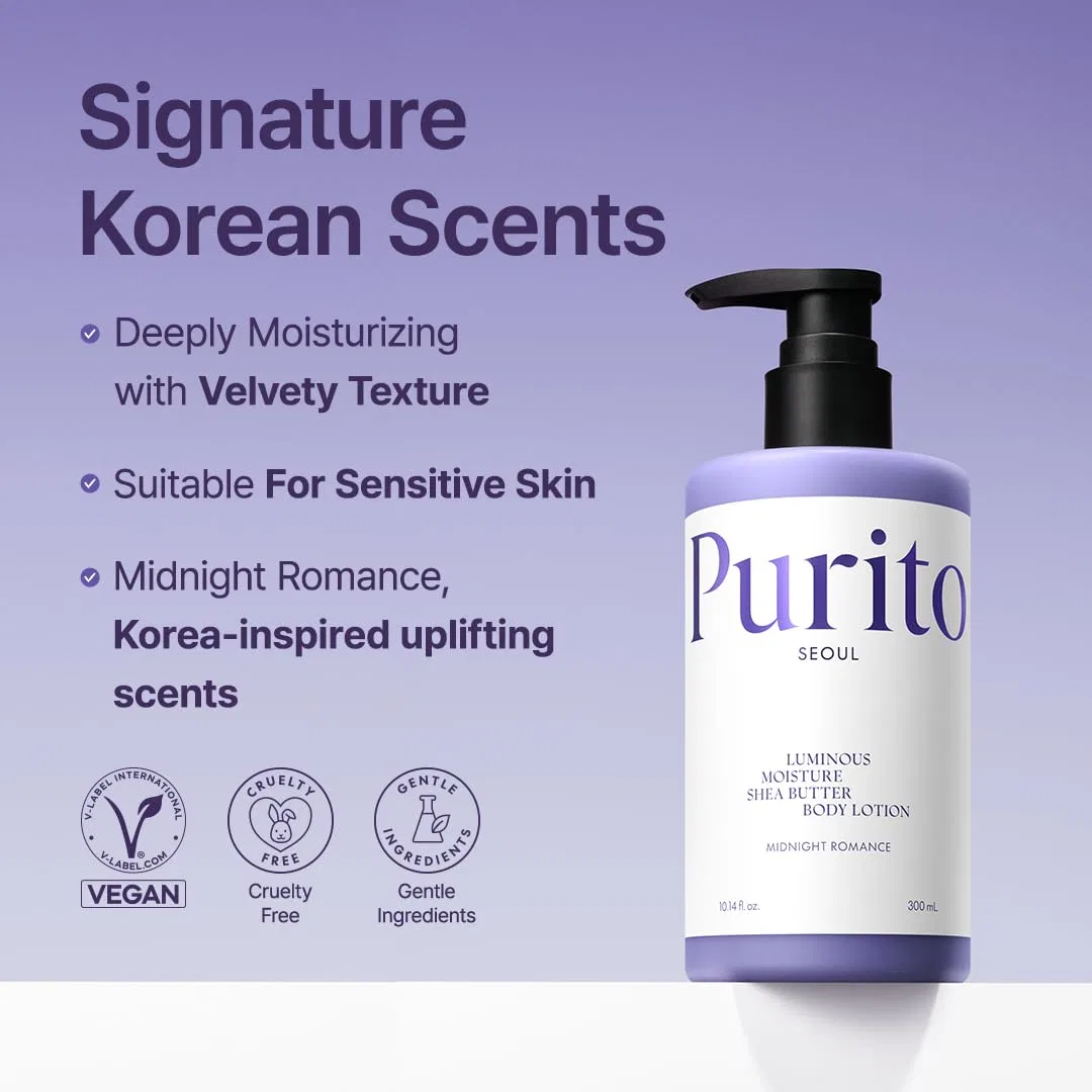 Увлажняющий лосьон для тела «Luminous Moisture Shea Butter» 300 мл от PURITO Purito — фото 2