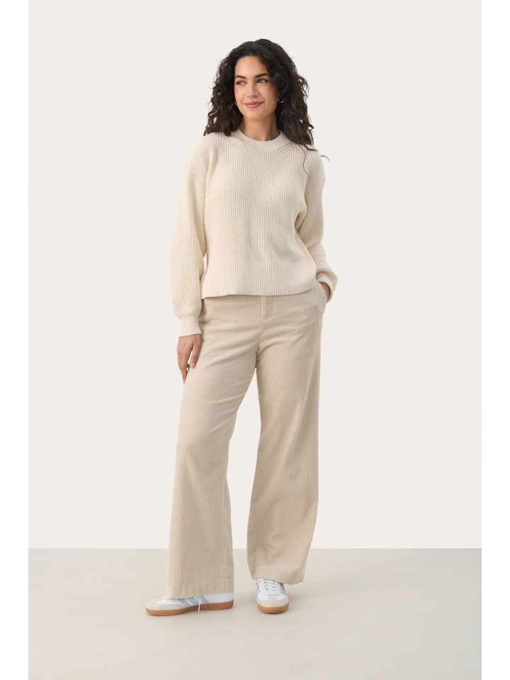 

Вязаный свитер LumaPW свободного кроя в цвете Whitecap Gray PART TWO