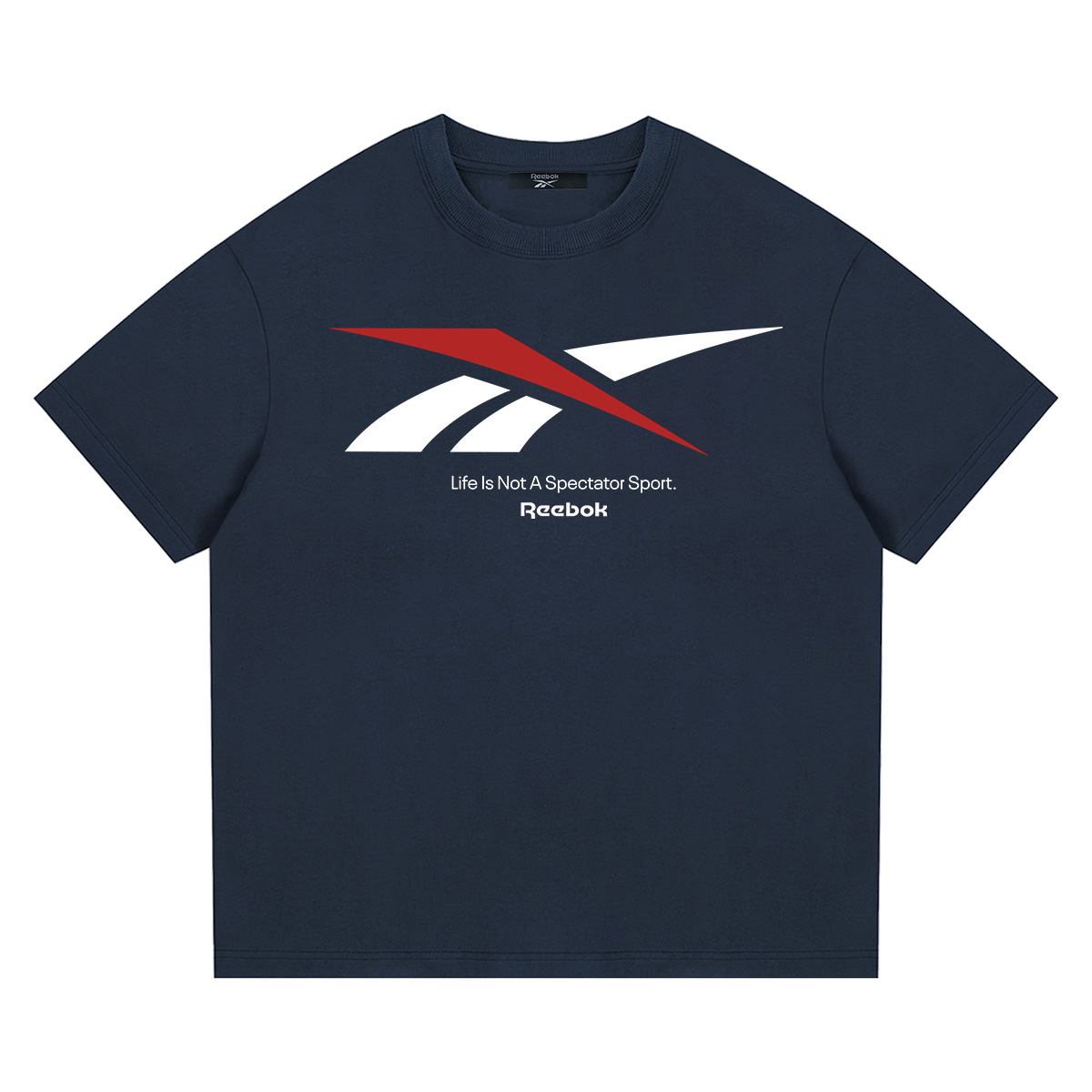 

Футболка Unisex Crew Neck Moderate Heavyweight Reebok, темно-синий