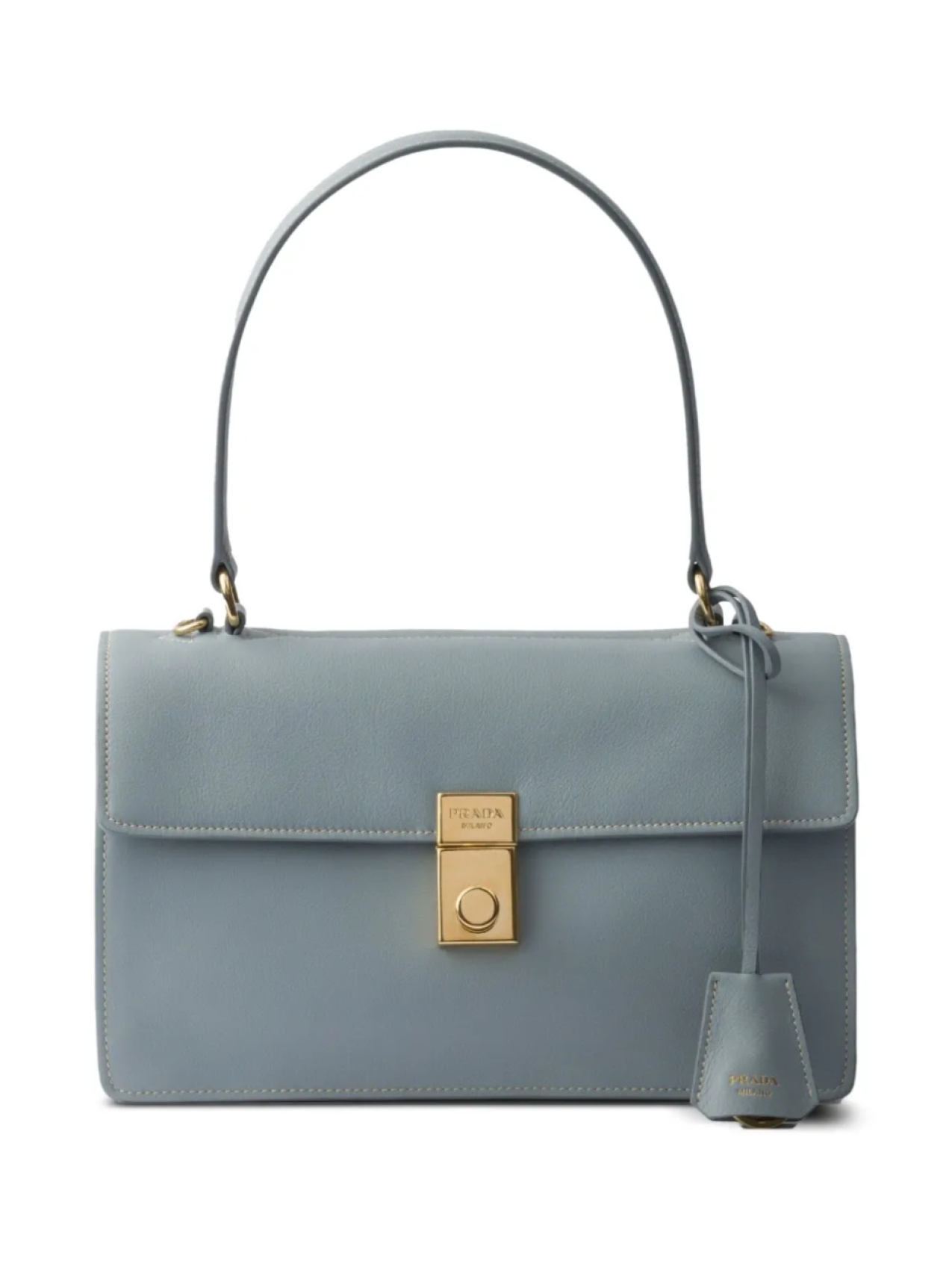 

Сумка на плечо среднего размера Prada, синий