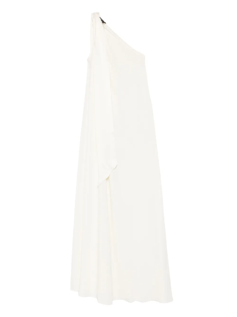 

Макси-платье на одно плечо с драпировкой Taller Marmo, кремовый