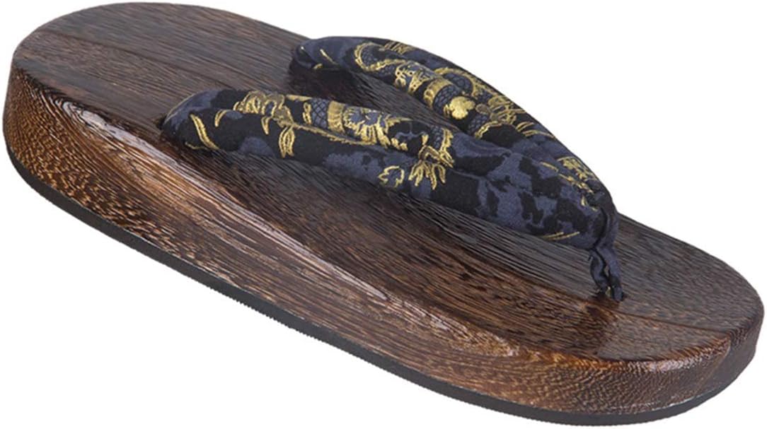 

Мужские японские традиционные деревянные сандалии-гэта Ez-sofei, черный