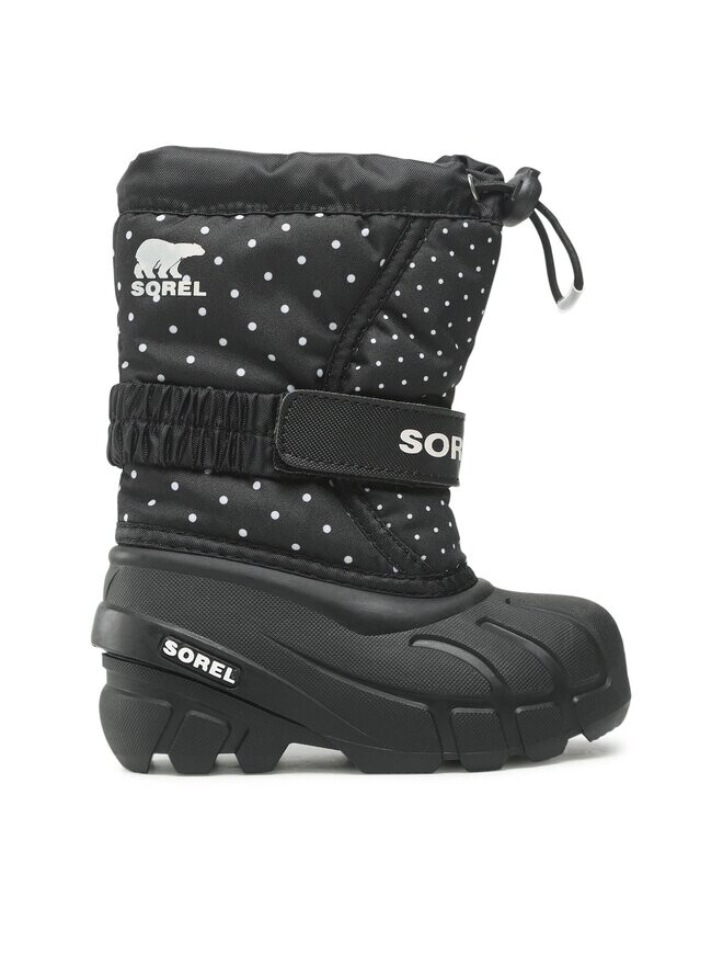 

Снегоступы Childrens Flurry Print Sorel, черный