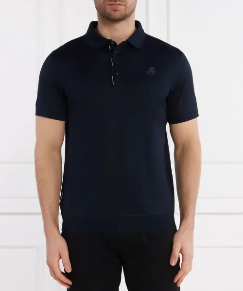 

Футболка поло Regular fit Karl Lagerfeld, синий