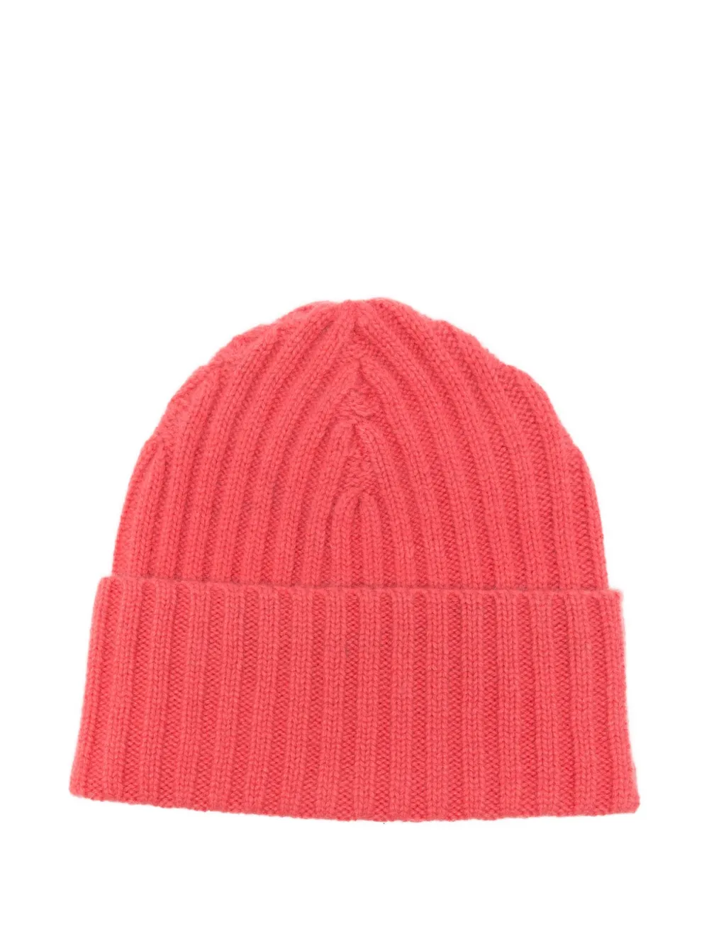 

Кашемировая шапка бини в рубчик Warm-Me, красный