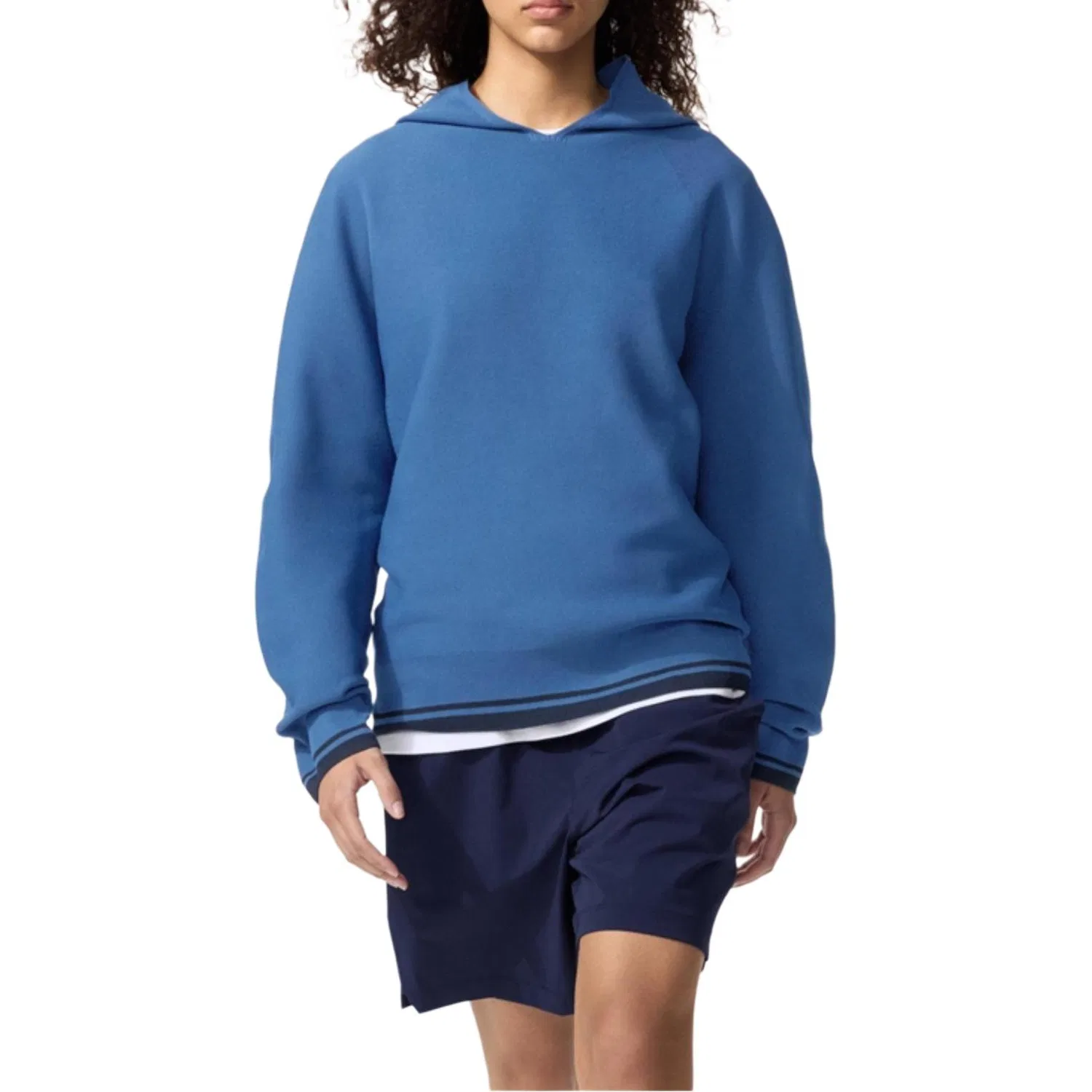 Толстовка унисекс x LUOJIE·FEIDELEI, LIANMINGKUAN SS26 UNIQLO, Blue — фото 3