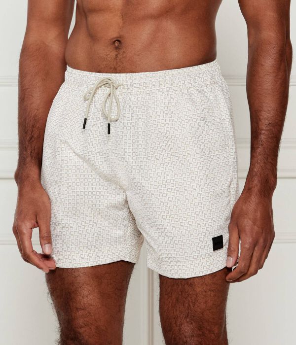 

Плавки шорты атмосфера Regular fit Boss, белый