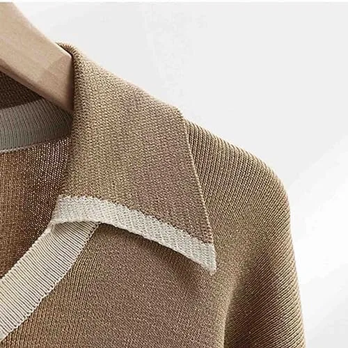 Женский спортивный костюм из ribbed knit, Generic, A06_khaki