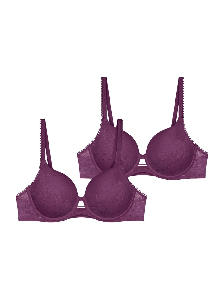 

Triumph Бюстгальтер на косточках Wild Rose Sensation в цвете "Цветочный фиолетовый"