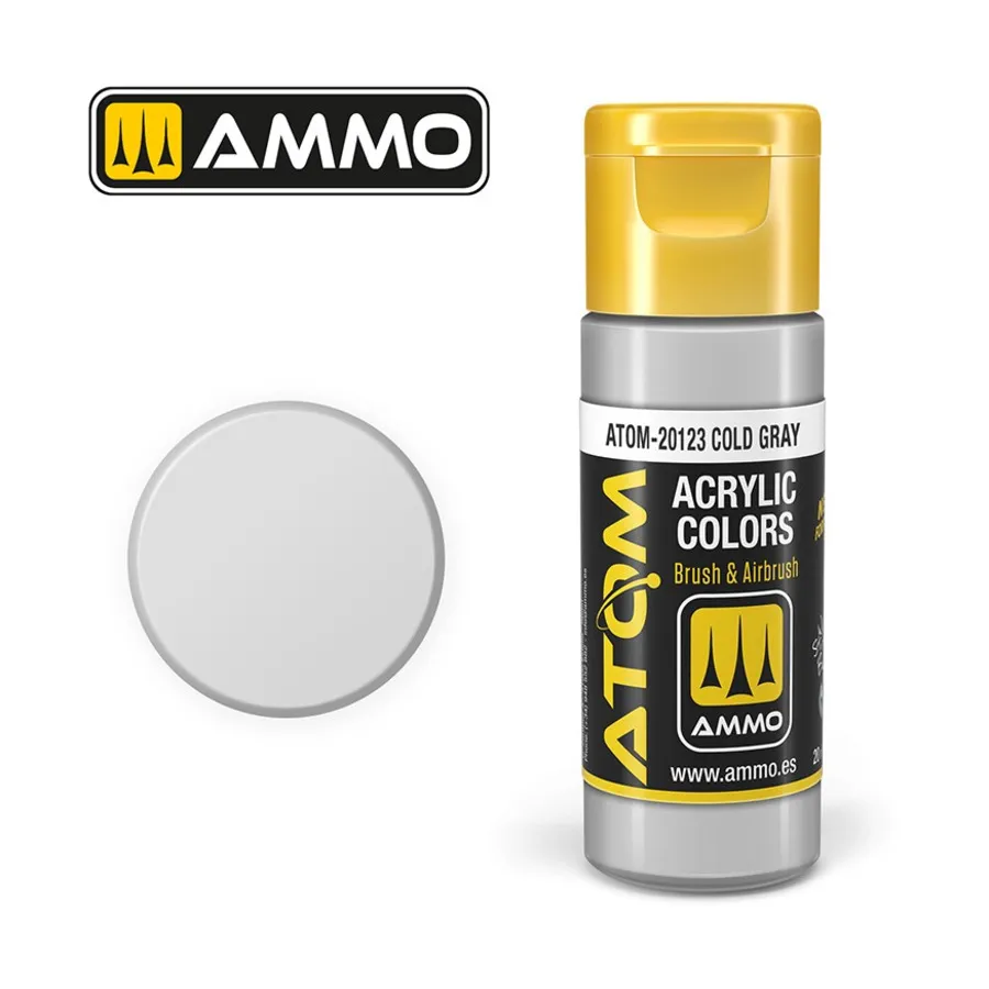 

Холодный серый, ATOM Acrylic Paints