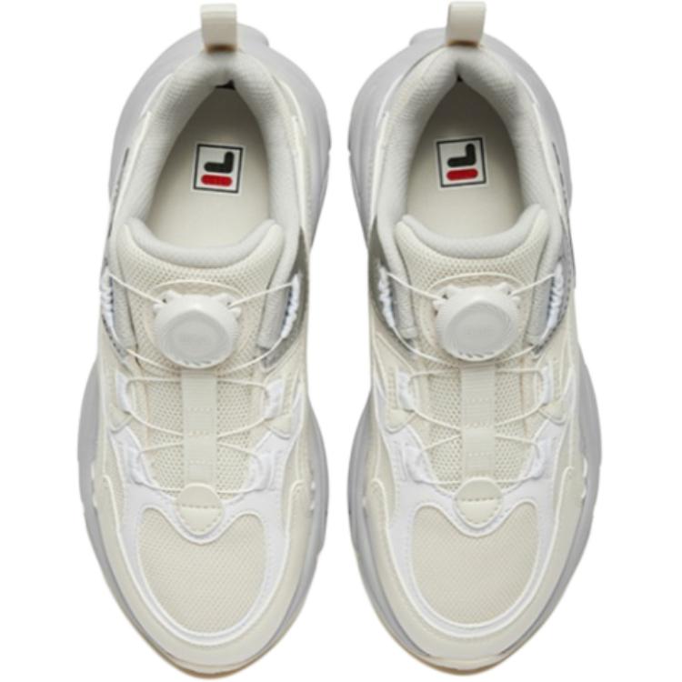 FILA KIDS Кроссовки для бега BOA Tom Sachs X NikeCraft общего назначения с низким верхом, цвет "микро-белый/серый лунный камень", для подростков — фото 3