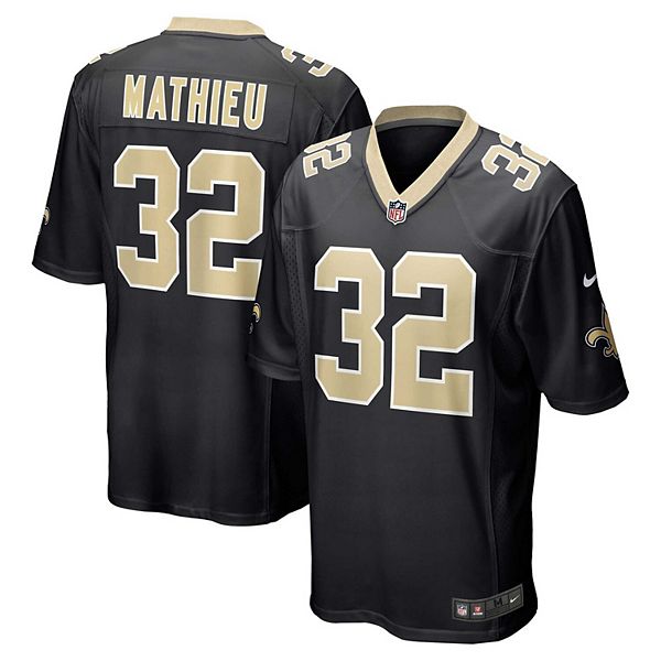 Футболка New Orleans Saints Tyrann Mathieu черная Nike — фото 2