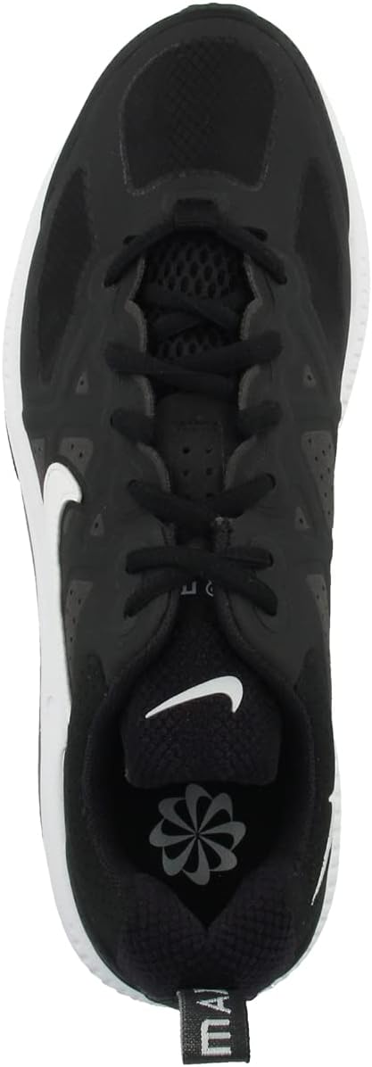 Баскетбольные кроссовки Nike Air Max Genome, белый/черный — фото 2