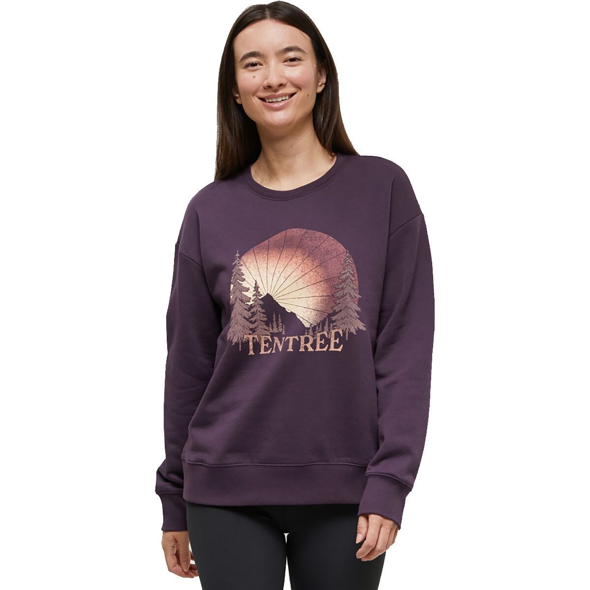 

Свитшот Twilight Forest Tentree, мультиколор