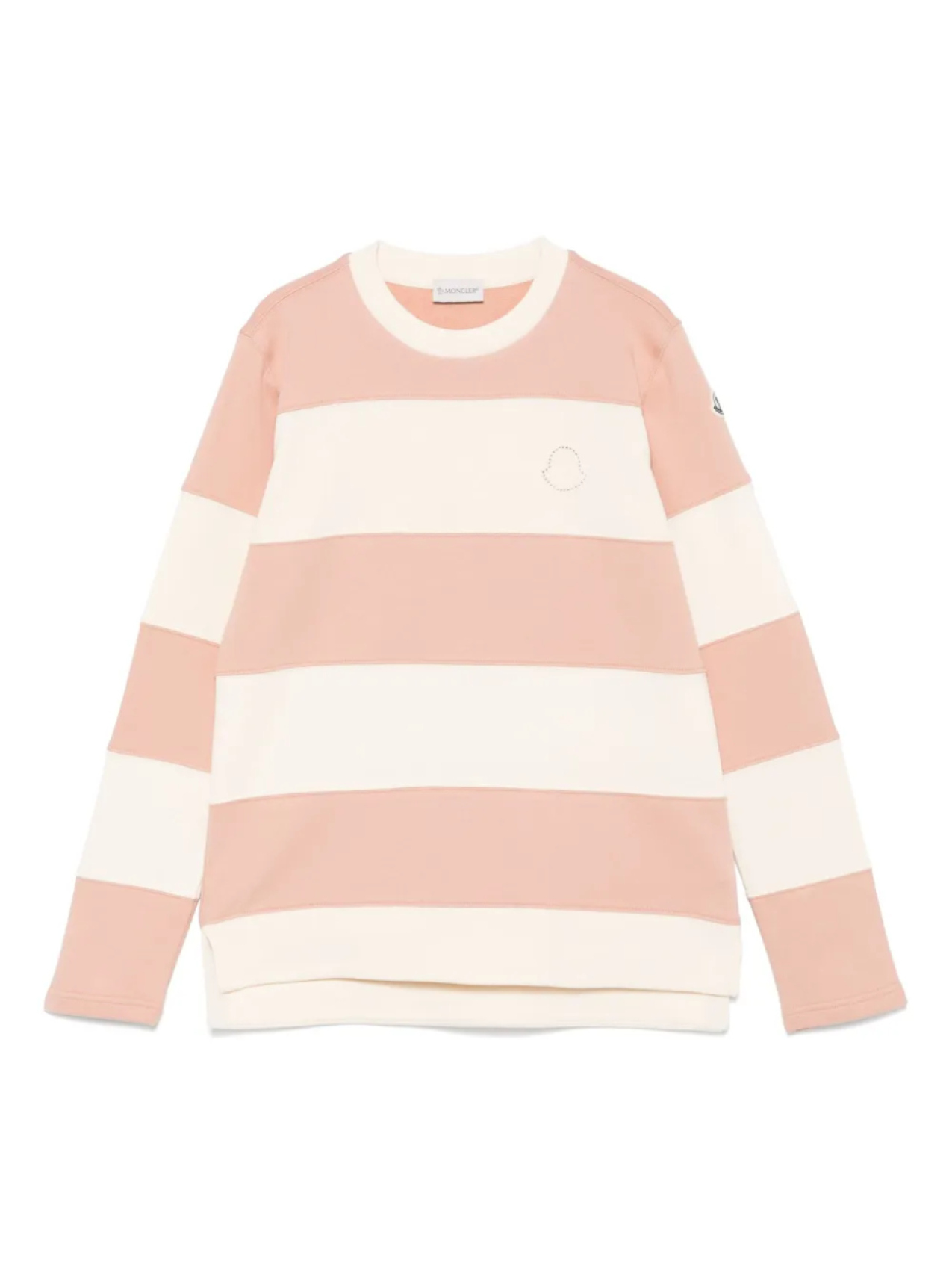 

Moncler Enfant толстовка в полоску, нейтральный