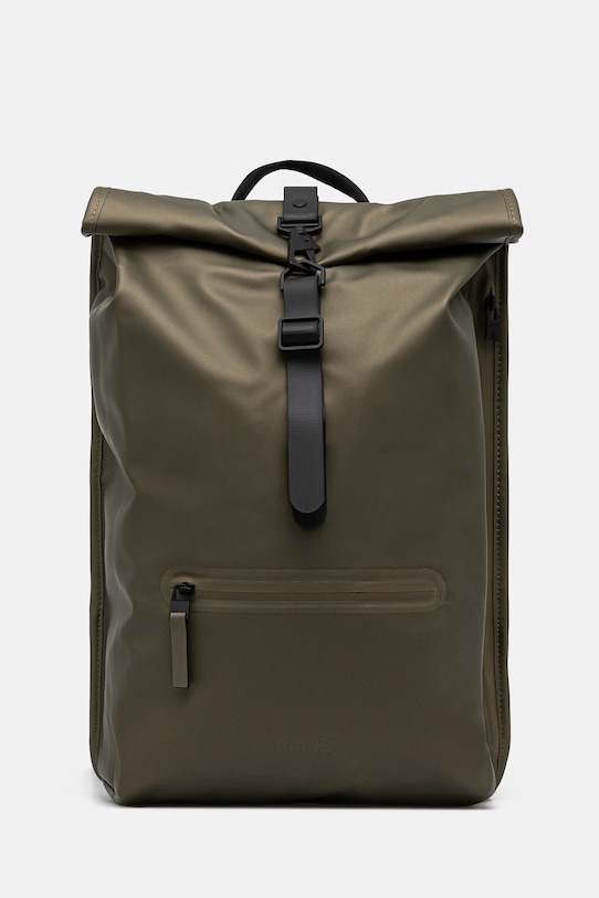 

Рюкзак Rolltop Rucksack W1 Rains, зеленый