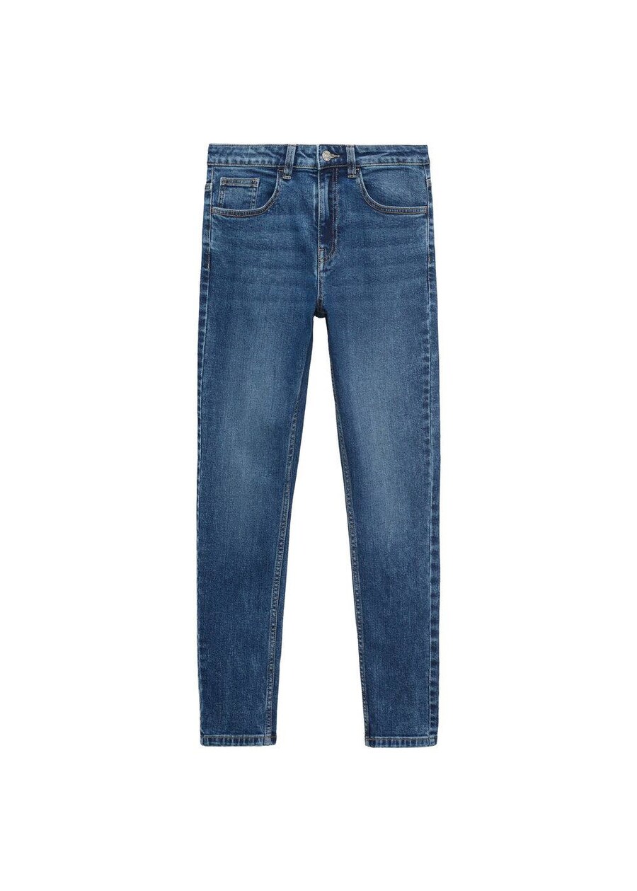 

Узкие джинсы MANGO TEEN, Blue denim