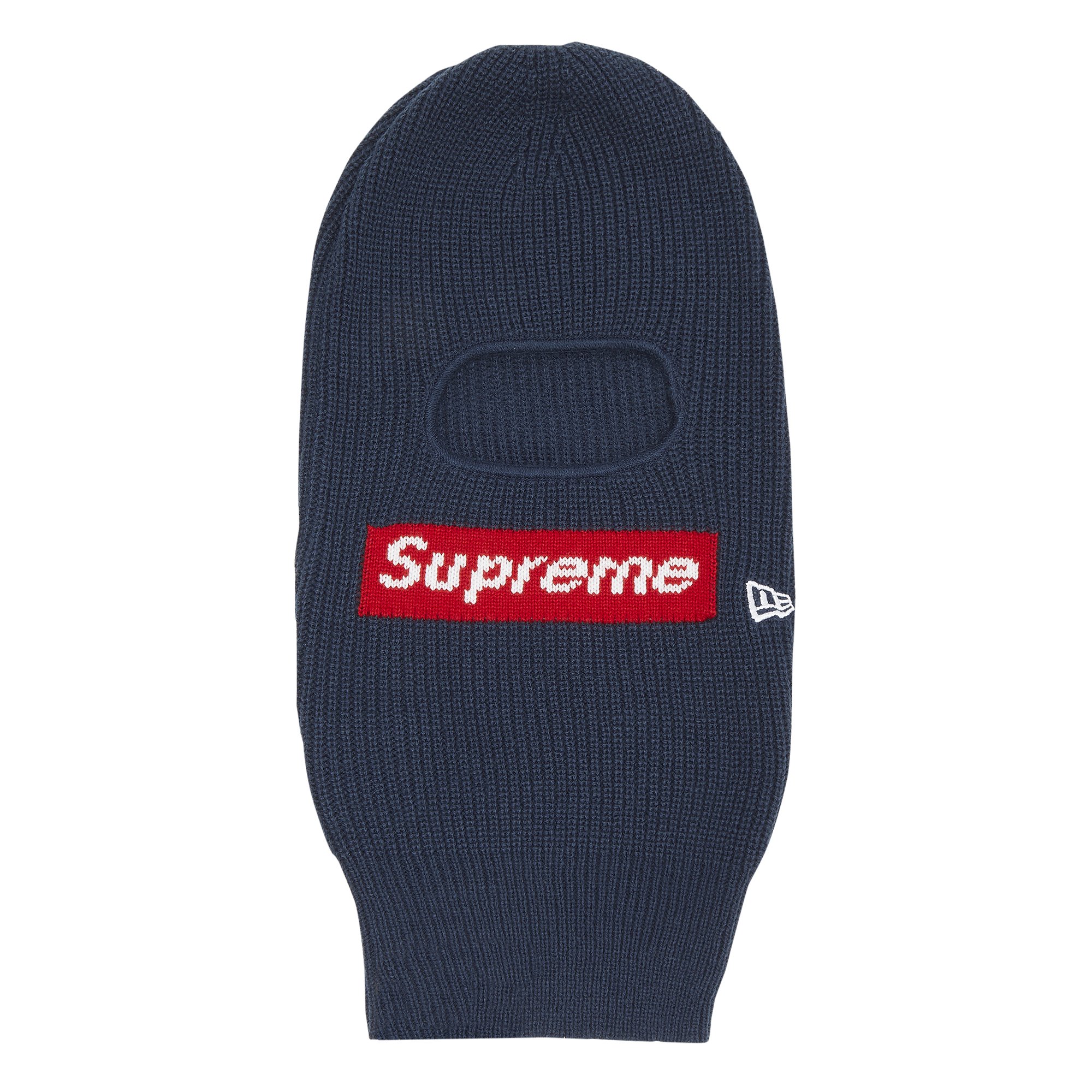 

Балаклава с логотипом Supreme x New Era Box, темно-синий