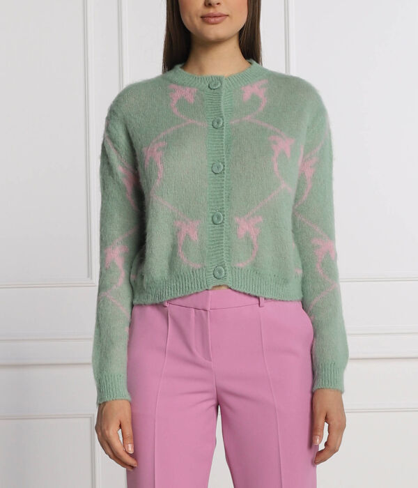 

Кардиган лавандовый 2 Cropped fit Pinko, голубой