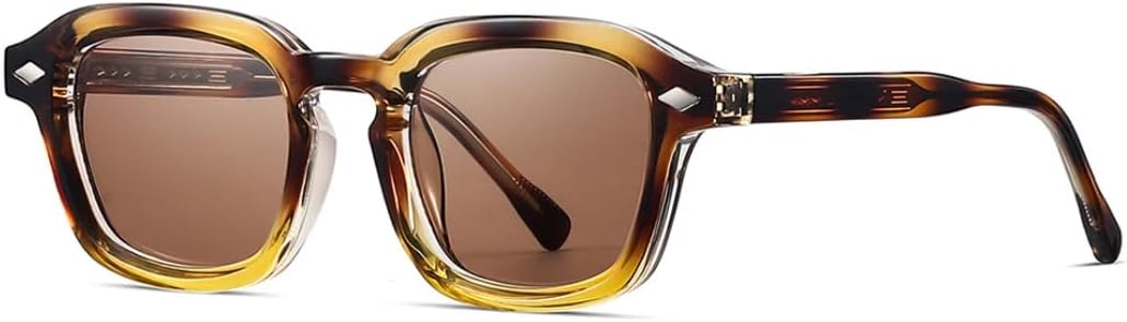 

Ретро-модные панк-винтажные солнцезащитные очки для женщин, классические винтажные солнцезащитные очки с защитой от УФ-излучения UV400 для использования на открытом воздухе SZVVBKK, Tortoise Brown