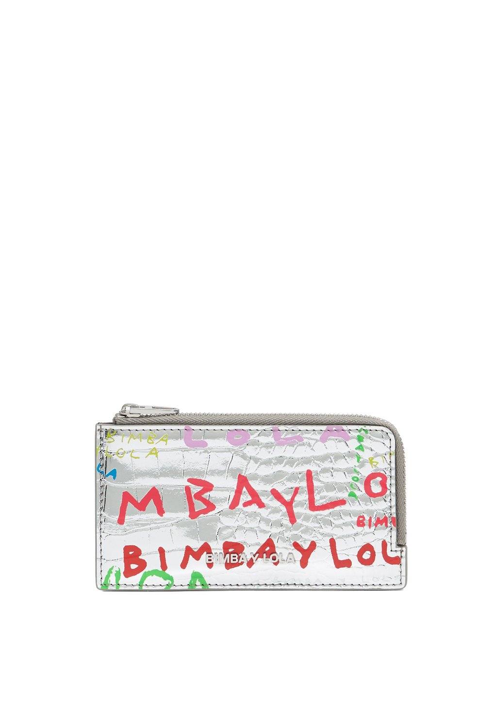

Кошелек TARJETERO GRABADO COCODRILO Bimba Y Lola, серебряный