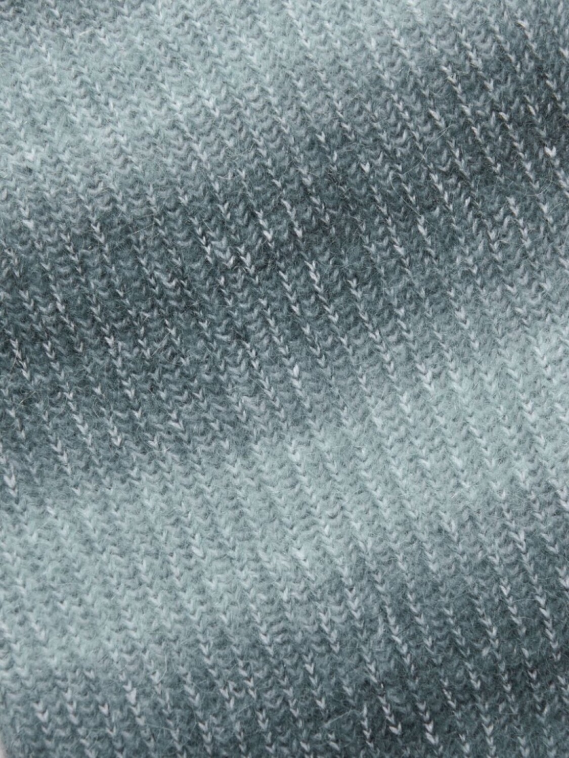 Missoni Kids полосатые брюки с эффектом омбре, серый — фото 3