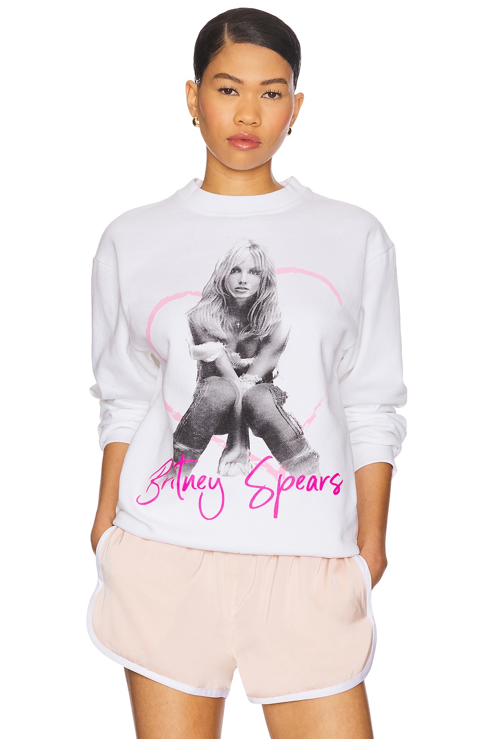 

Толстовка с сердцем Britney Spears Philcos, white