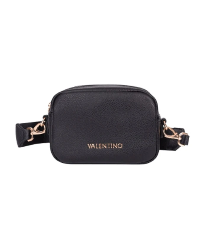 

Прямоугольная сумочка с золотой надписью Valentino Valentino By Mario Valentino, черный