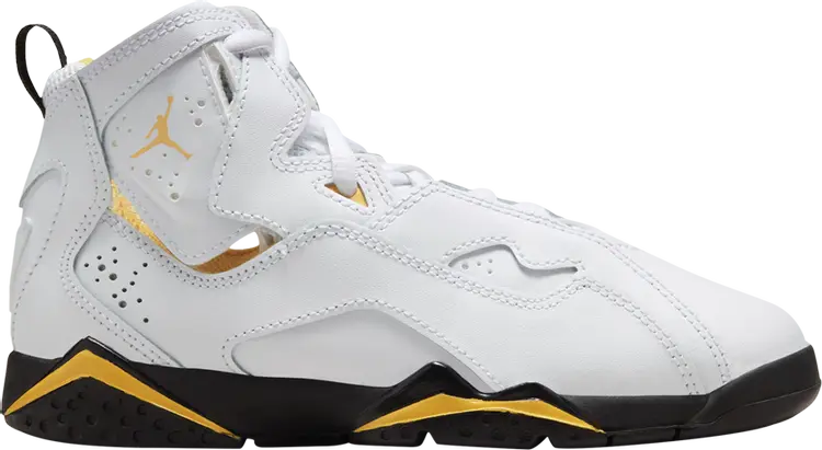 

Кроссовки Jordan True Flight PS 'White Yellow Ochre', белый