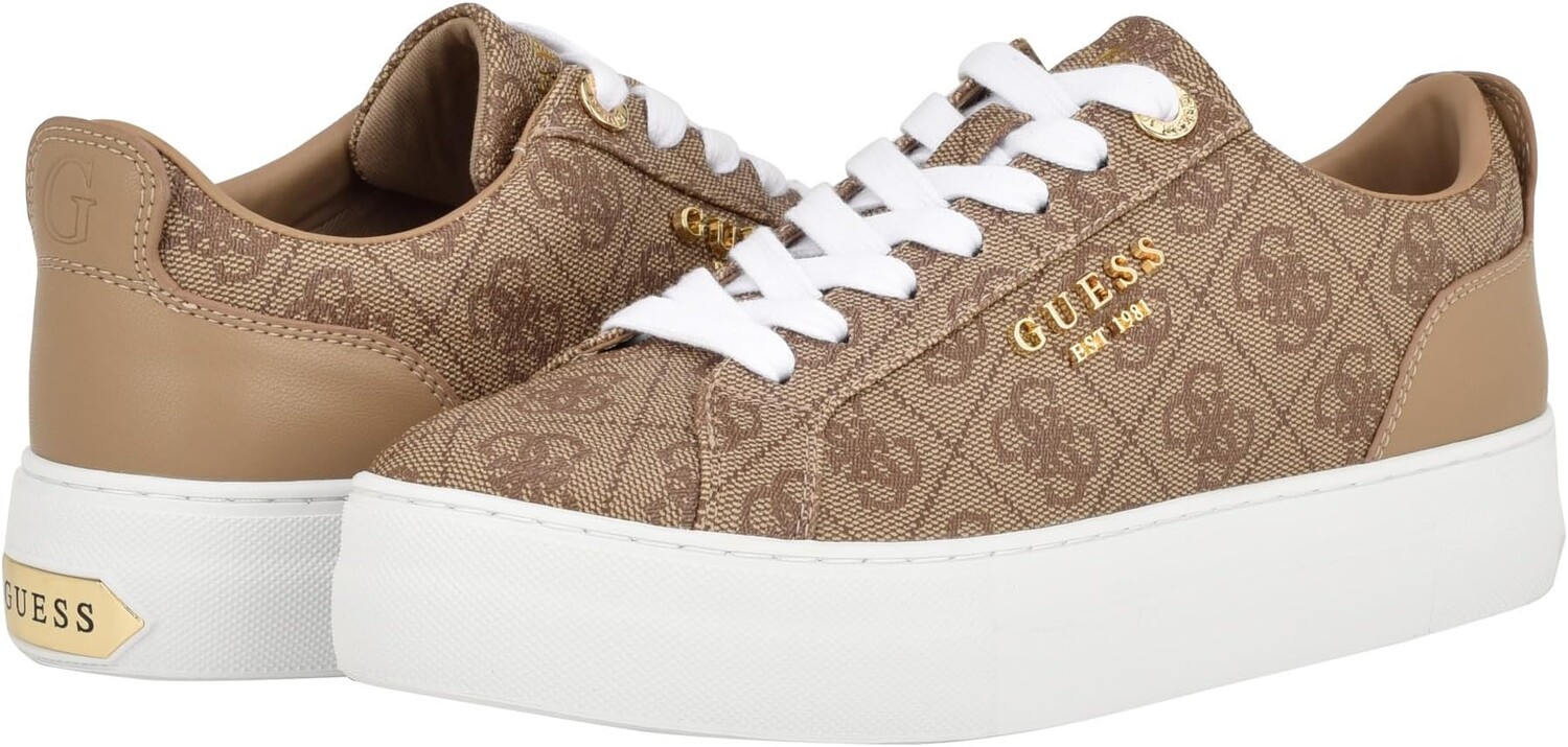 

Кроссовки Genza GUESS, цвет Light Natural Multi