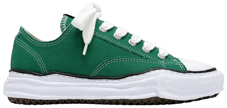 

Кроссовки Maison Mihara Yasuhiro Peterson OG Sole Canvas Low, зеленый